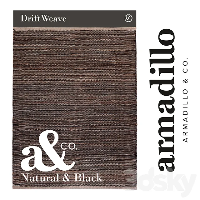 Carpet Armadillo & Co | Drift Weave 3DModel Carpet Armadillo & Co | Drift Weave 3DModel