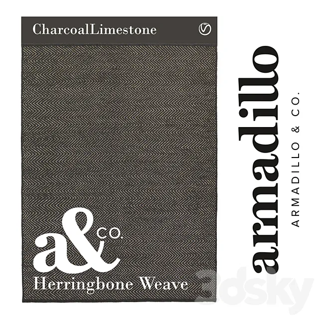 Carpet Armadillo & Co | Herringbone Weave 3D Model Carpet Armadillo & Co | Herringbone Weave 3D Model