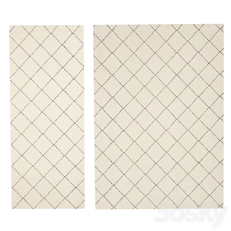 Carpet ARNAGER IKEA \ Rug ARNAGER IKEA 3D Model