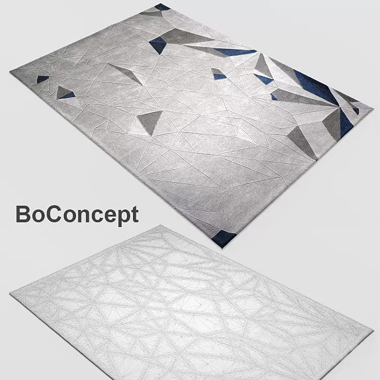 Carpet BoConcept 3D Model Carpet BoConcept 3D Model
