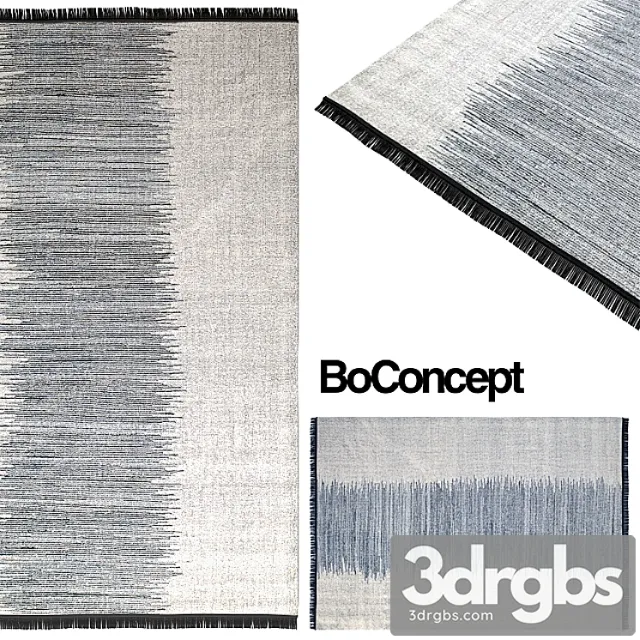Carpet BoConcept Usaki Rug 3D Model Download Carpet BoConcept Usaki Rug 3D Model Download