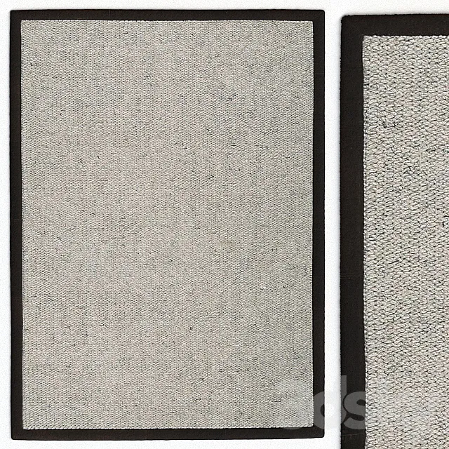 Carpet Calvin Klein Home Lucia LUC01 Ashen Rug 3D Model Carpet Calvin Klein Home Lucia LUC01 Ashen Rug 3D Model