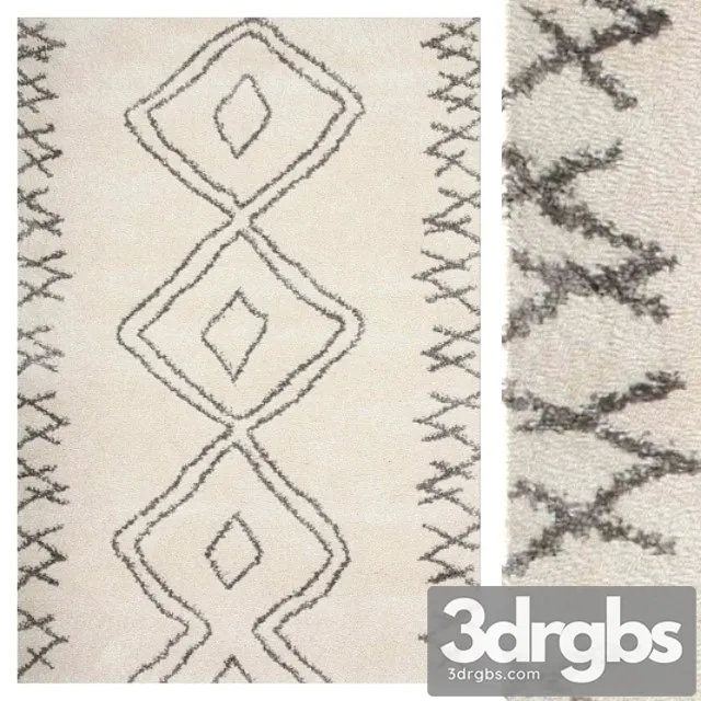 Carpet carpetvista berber shaggy massin cvd13398 3D Model Download