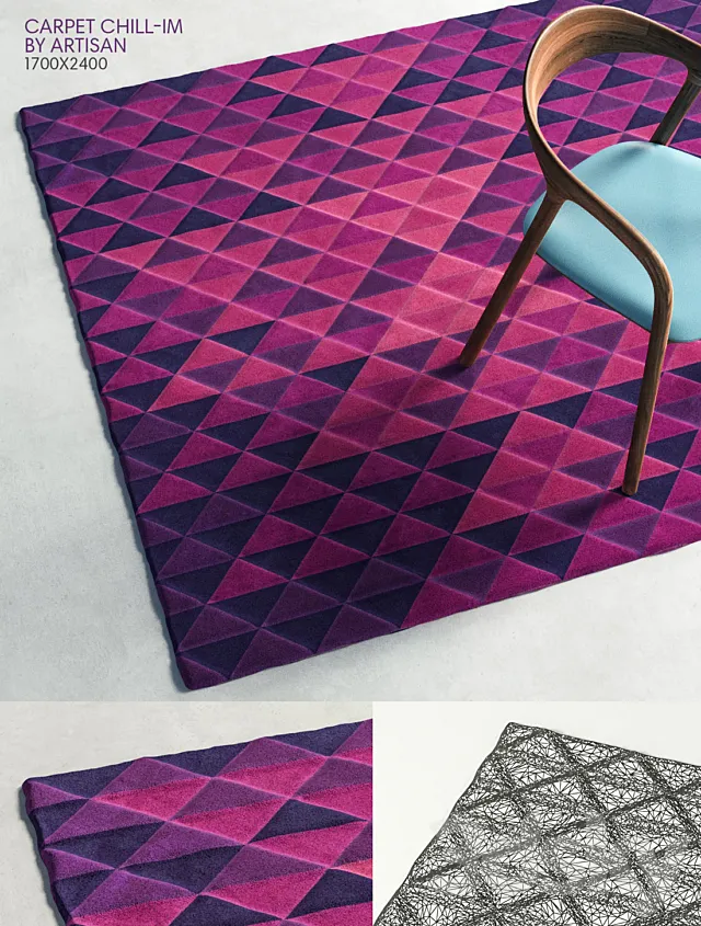 Carpet CHILL-IM by Artisan 3D Model Carpet CHILL-IM by Artisan 3D Model
