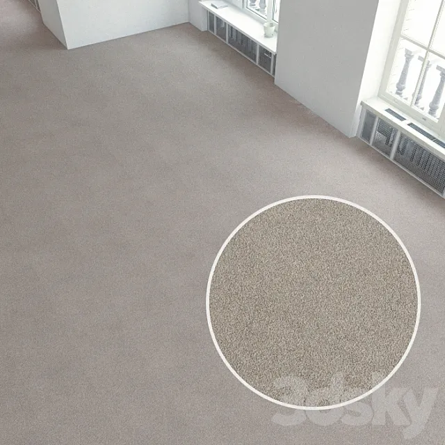 Carpet covering 122 3D Model Carpet covering 122 3D Model