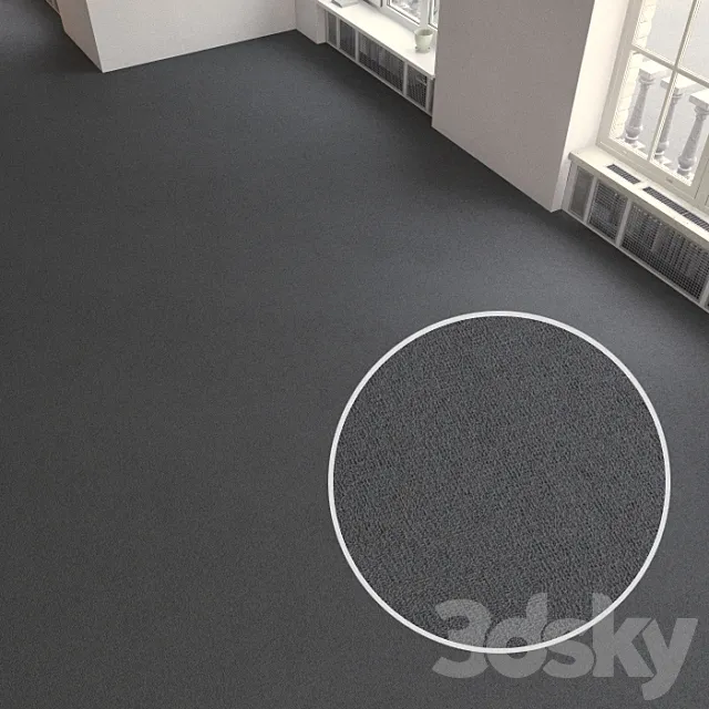 Carpet covering 195 3D Model Carpet covering 195 3D Model