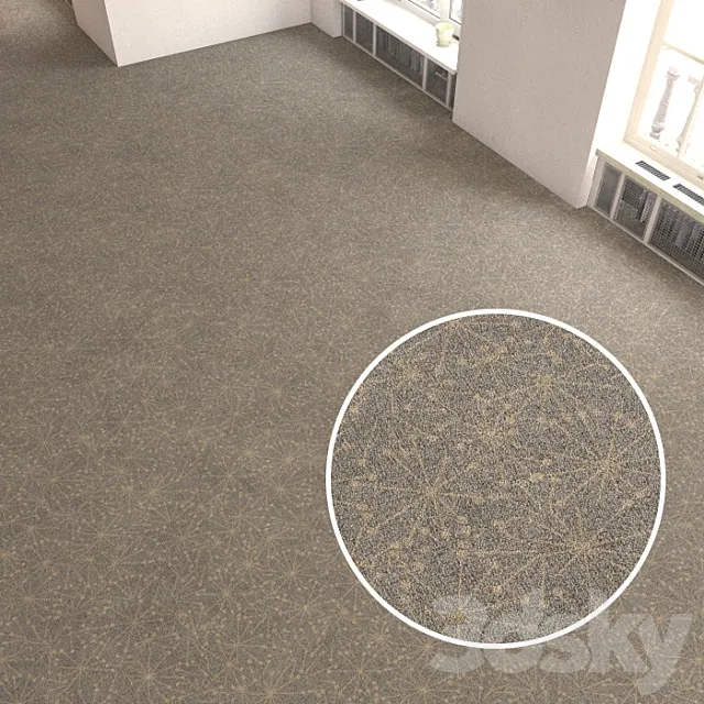Carpet covering 277 3D Model Carpet covering 277 3D Model