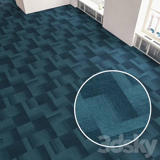 Carpet covering 322 3D Model Carpet covering 322 3D Model