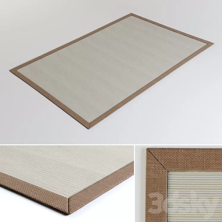 Carpet edging 3D Model Carpet edging 3D Model