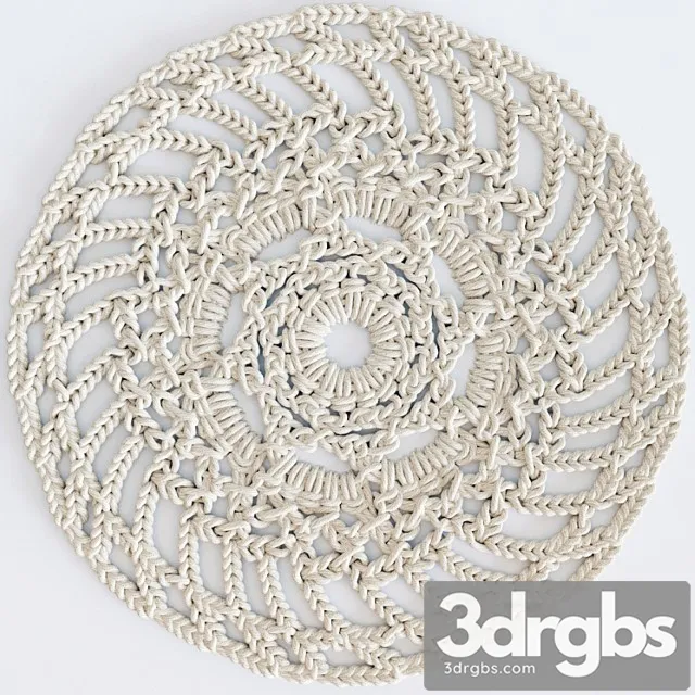 Carpet hand made 2 3D Model Download