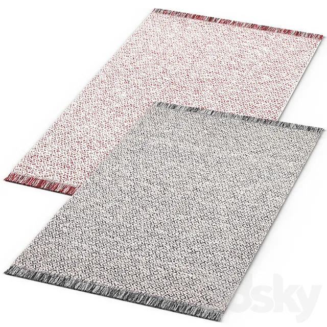 Carpet IKEA RÖRKÄR _ Rug IKEA RÖRKÄR 3D Model Carpet IKEA RÖRKÄR _ Rug IKEA RÖRKÄR 3D Model