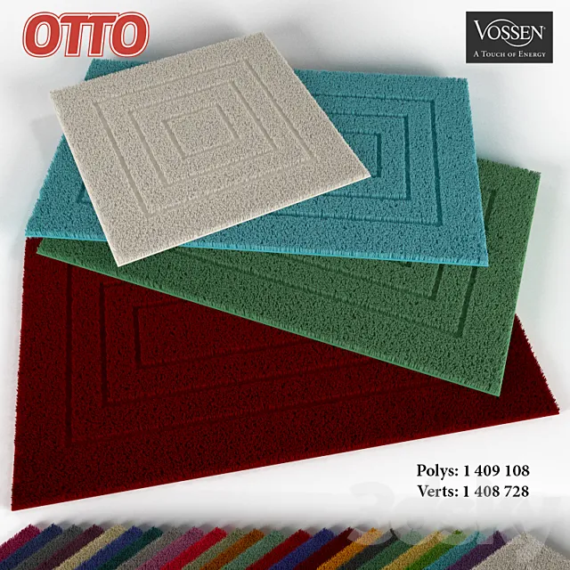 Carpet in the bathroom FEELING 3DModel Carpet in the bathroom FEELING 3DModel