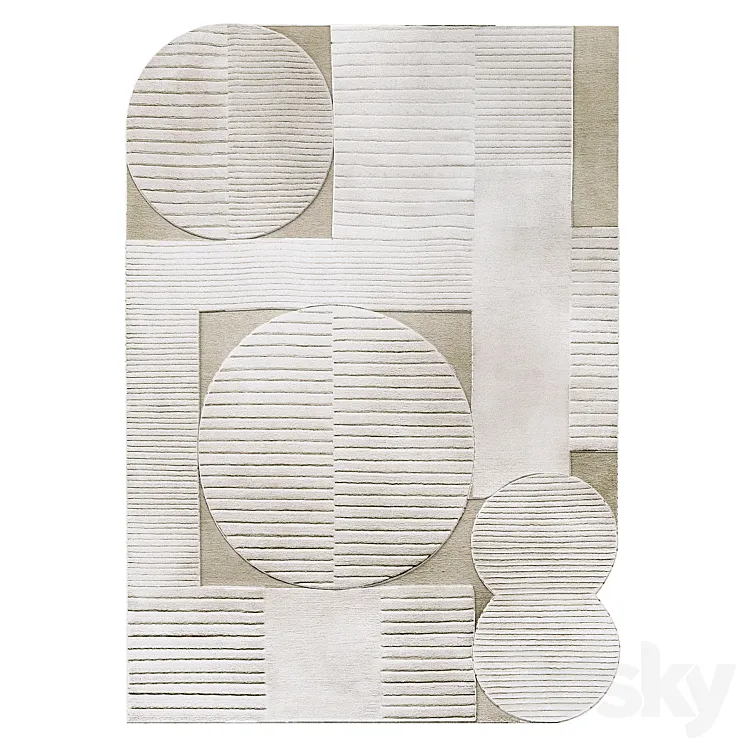 Carpet Le Tapis Nomade cc-tapis 3D Model Free Download