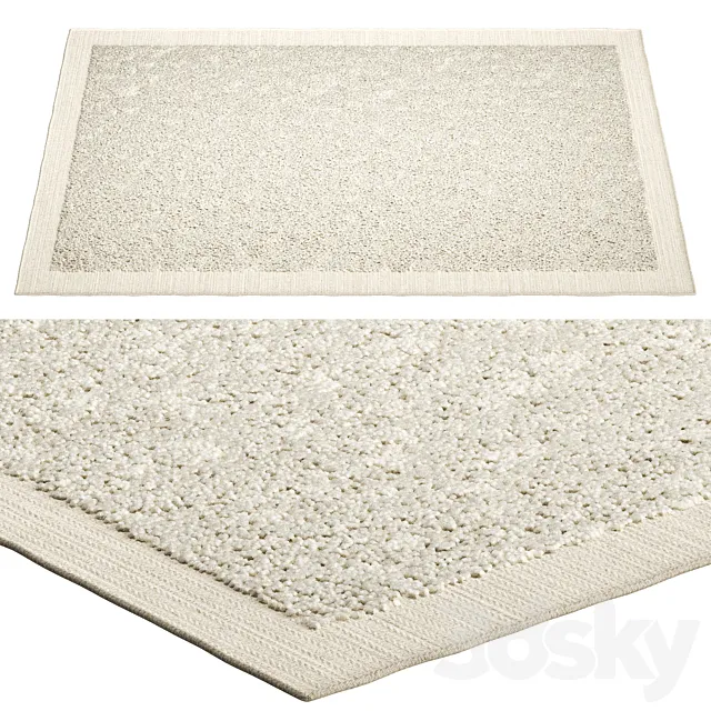 Carpet MARELY by KAVE HOME 3D Model Carpet MARELY by KAVE HOME 3D Model