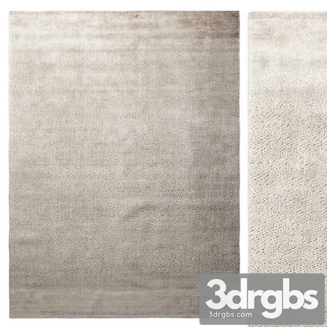 Carpet Molteni C Random Artic Rug 3D Model Download