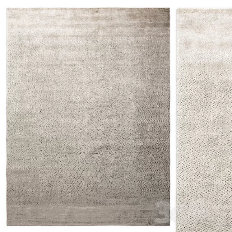 Carpet Molteni & C Random Artic Rug 3D Model Carpet Molteni & C Random Artic Rug 3D Model