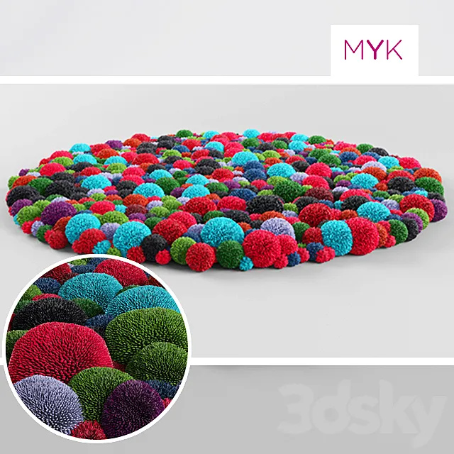 Carpet MYK 3D Model