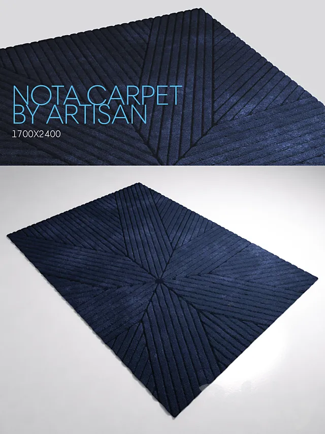 Carpet Nota by Artisan 3DModel Carpet Nota by Artisan 3DModel