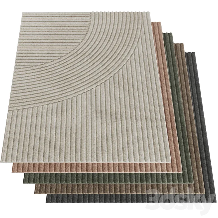 Carpet ODC Zen two by Ogeborg 3D Model Free Download