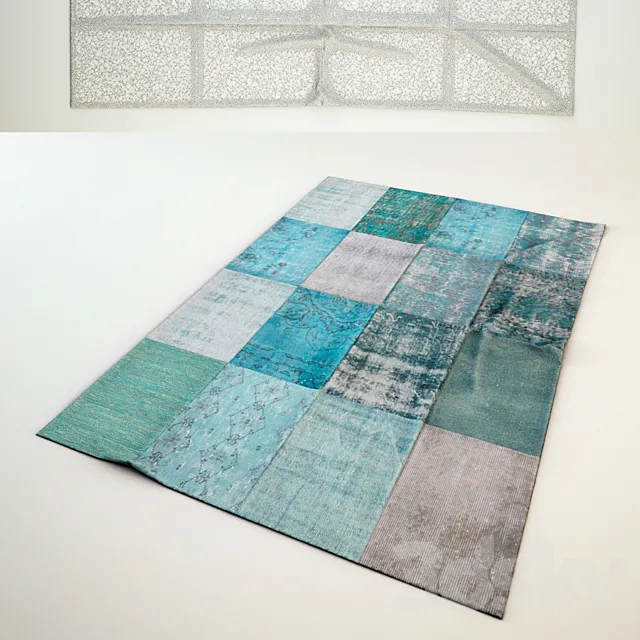 Carpet Patchwork 3D Model Carpet Patchwork 3D Model