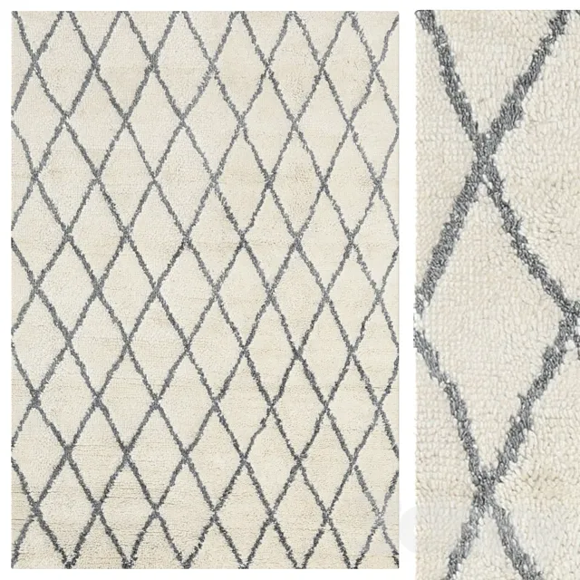 Carpet Queens – Gray – Comb. 3DModel Carpet Queens – Gray – Comb. 3DModel