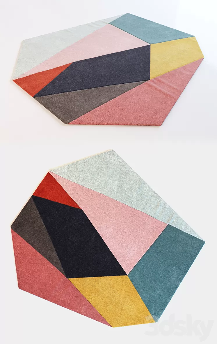 Carpet R 3D Model Carpet R 3D Model