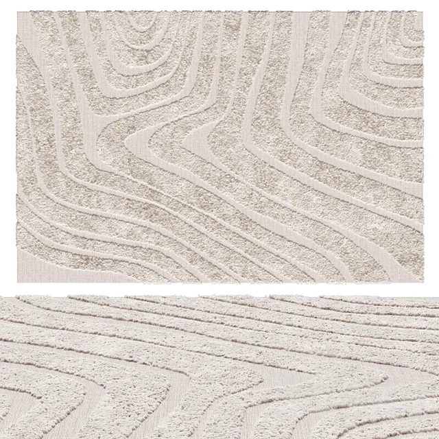 Carpet RAHI by CITIZENRY 3D Model