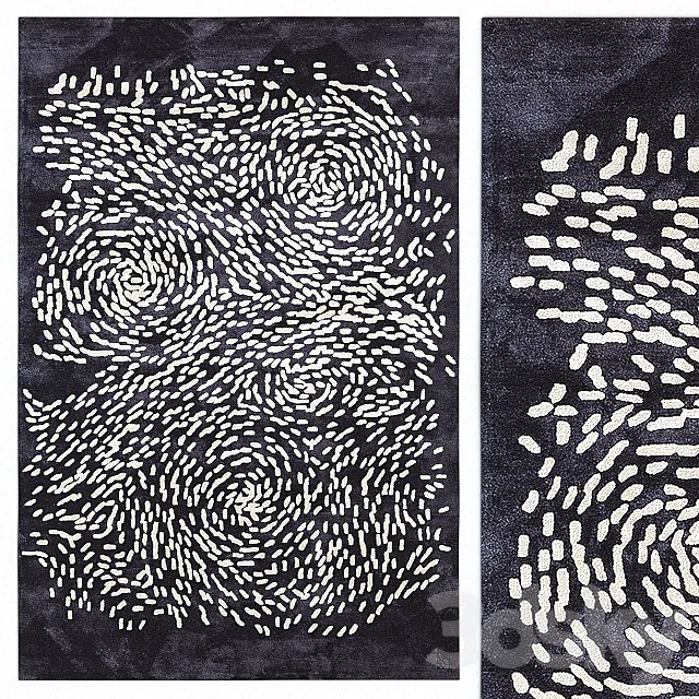 Carpet Roche Bobois Vincent Rug 3DModel