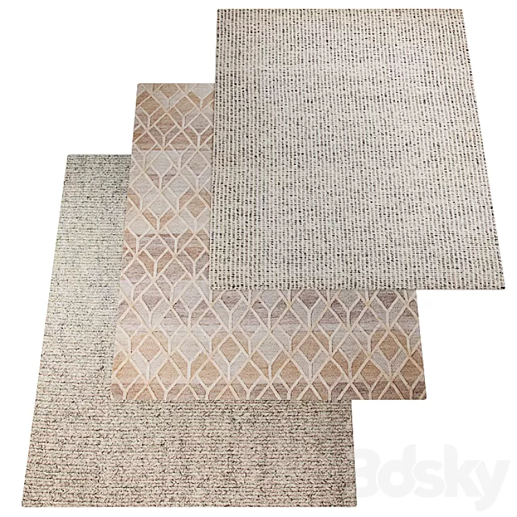 carpet rug 3D Model