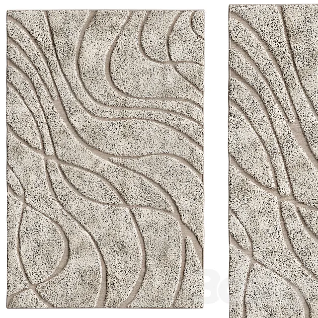 Carpet SAFAVIEH Florida Shag Collection 3D Model Carpet SAFAVIEH Florida Shag Collection 3D Model