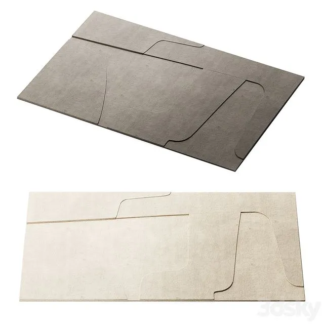 Carpet Sahil by La Redoute 3D Model