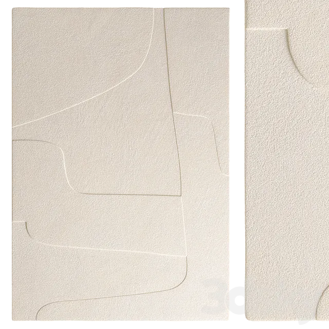 Carpet Sahil La Redoute 3D Model