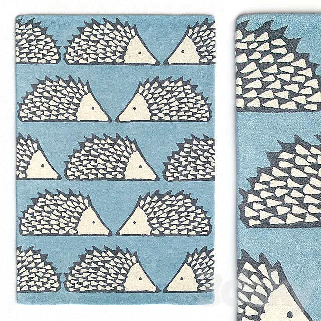 Carpet Scion Spike New Marine Rug 3DModel Carpet Scion Spike New Marine Rug 3DModel