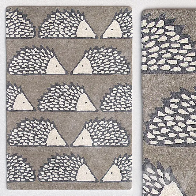 Carpet Scion Spike New Pumice Rug 3D Model