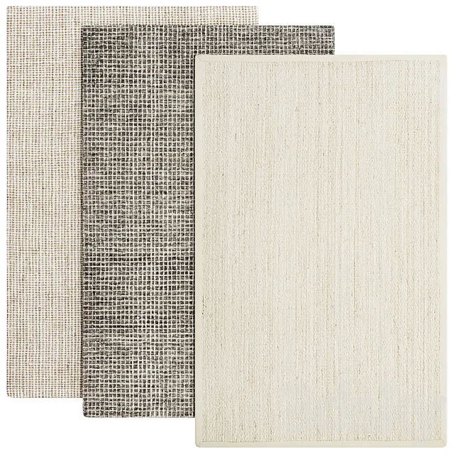 Carpet set 009 3D Model