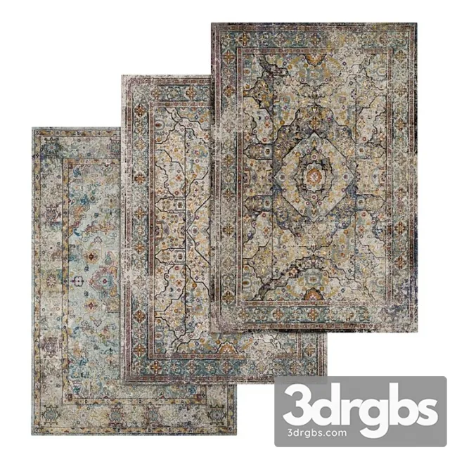 Carpet Set 1 1 3D Model Download