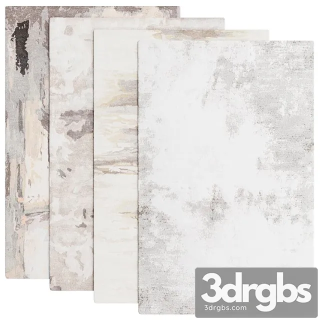 Carpet Set 102 3D Model Download