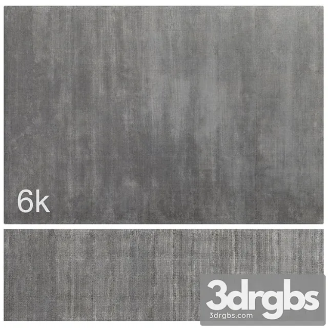Carpet Set 17 Plain Wool Rug 6k 3D Model Download