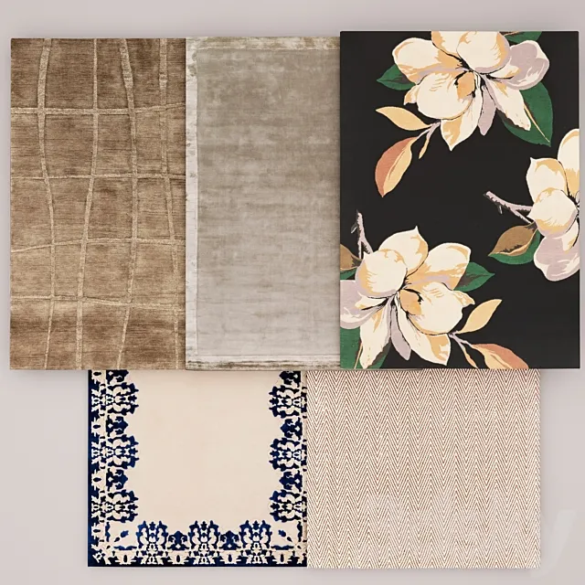 Carpet Set 19 3DModel Carpet Set 19 3DModel