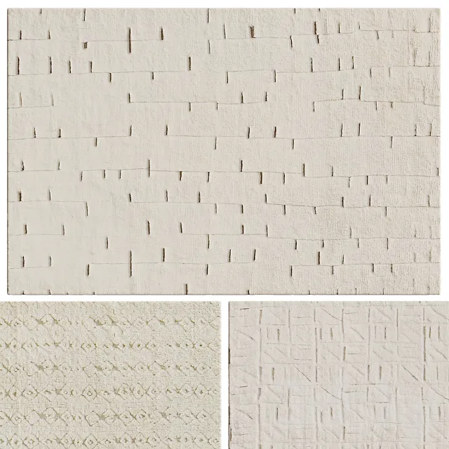 Carpet set 20 by RH 3D Model Carpet set 20 by RH 3D Model