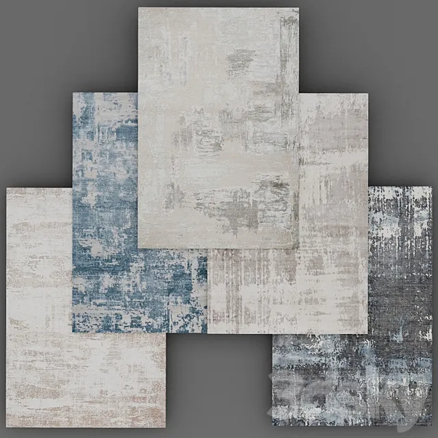 Carpet set 22 3D Model Carpet set 22 3D Model