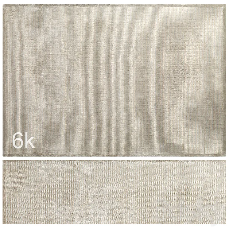 Carpet set 24 – Beige Wool Rug \/ 6K 3D Model Free Download