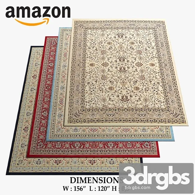 Carpet Set 51 3D Model Download