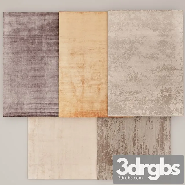 Carpet set 64 3D Model Download