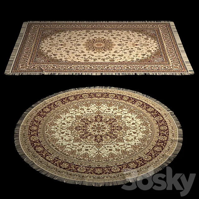 Carpet Set (Classic) 3DModel Carpet Set (Classic) 3DModel