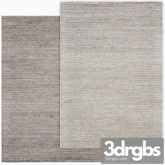 Carpet Set LE Collection Abaca 3D Model Download