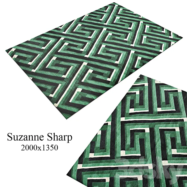 Carpet Suzanne Sharp_8 3D Model