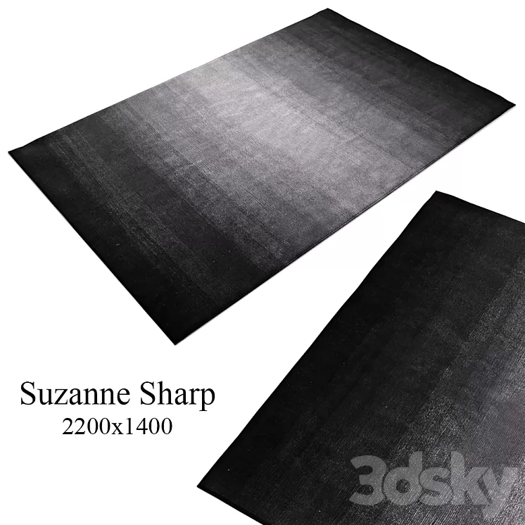 Carpet Suzanne Sharp_9 3D Model Carpet Suzanne Sharp_9 3D Model