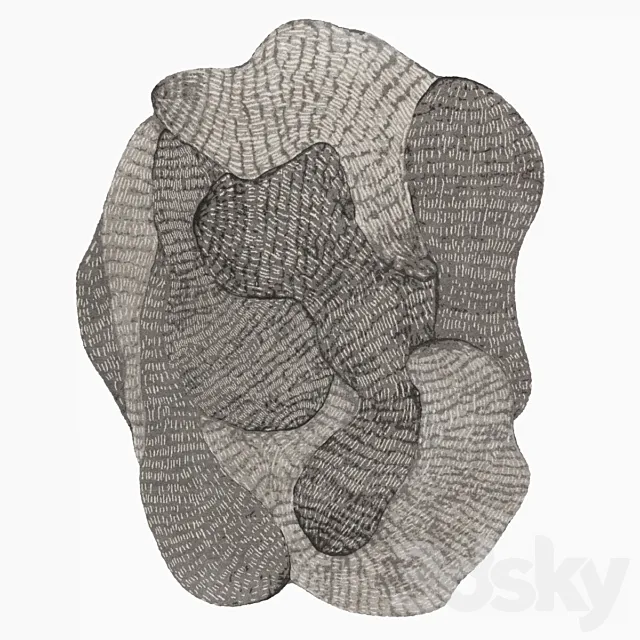 Carpet Swarm by cc-tapis 3D Model Carpet Swarm by cc-tapis 3D Model