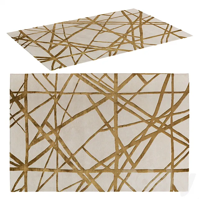 Carpet therugcompany model Channels Copper 3D Model Carpet therugcompany model Channels Copper 3D Model